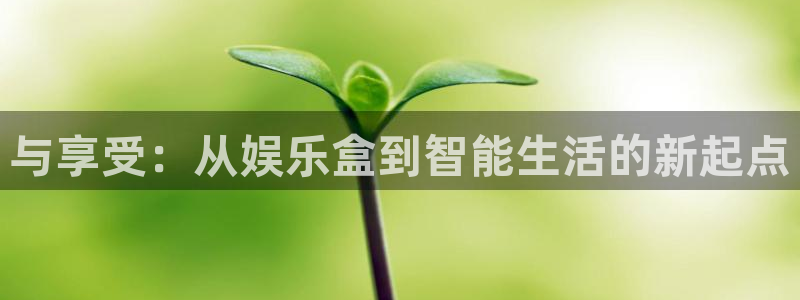 888贵宾会官网：与享受：从娱乐盒到智能生活的新起点